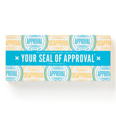 Your Seal of Approval Stamp Set - Brass Monkey (Corporate Author)/ Galison (Corporate Author)