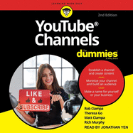 Youtube Channels for Dummies Lib/E: 2nd Edition