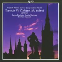 Zachow, Handel: Easter Cantatas - Christoph Dittmar (alto); Gudrun Sidonie Otto (soprano); Guillaume Olry (bass); Margaret Hunter (soprano);...