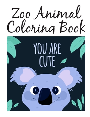 Zoo Animal Coloring Book: picture books for children ages 4-6 - Mimo, J K