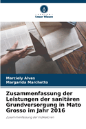 Zusammenfassung der Leistungen der sanitren Grundversorgung in Mato Grosso im Jahr 2016